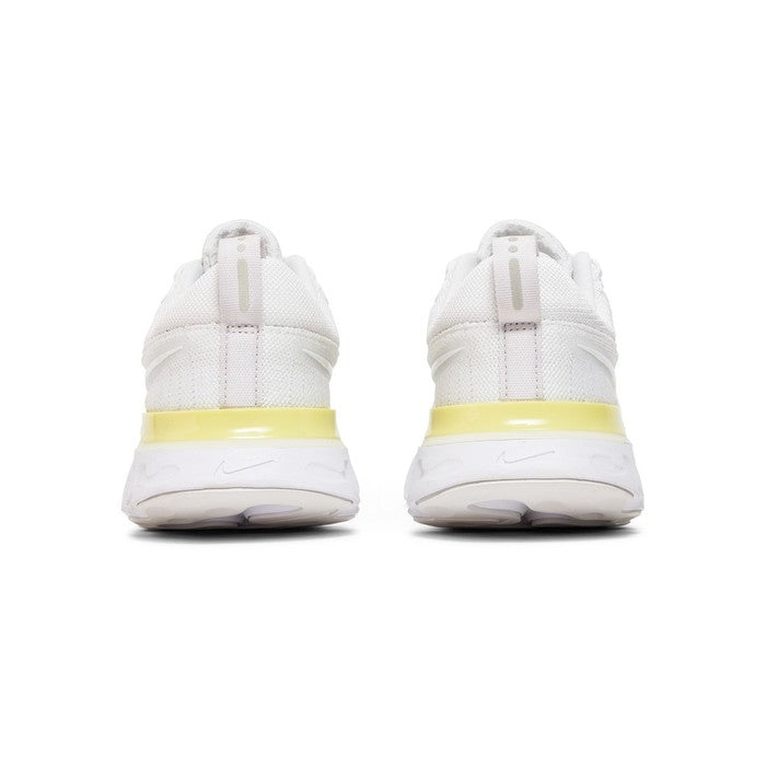 Nike Wmns React Infinity Run Flyknit 2 'White Light Citron'