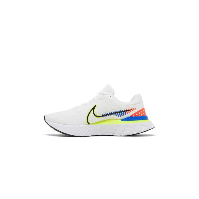 Nike React Infinity Run Flyknit 3 Premium 'White Racer Blue Volt'