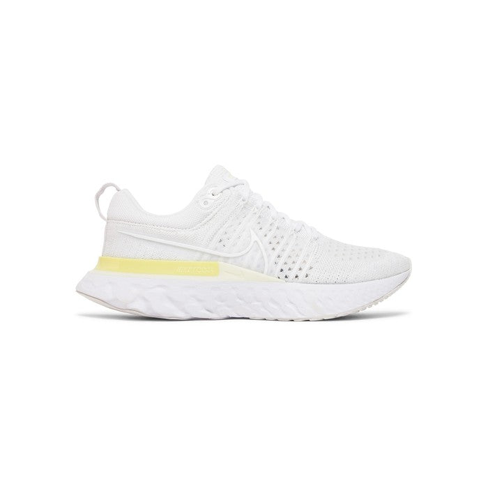 Nike Wmns React Infinity Run Flyknit 2 'White Light Citron'