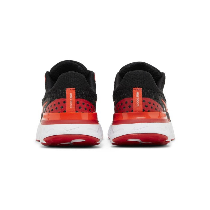 Nike Wmns React Infinity Run Flyknit 3 'Black University Red'