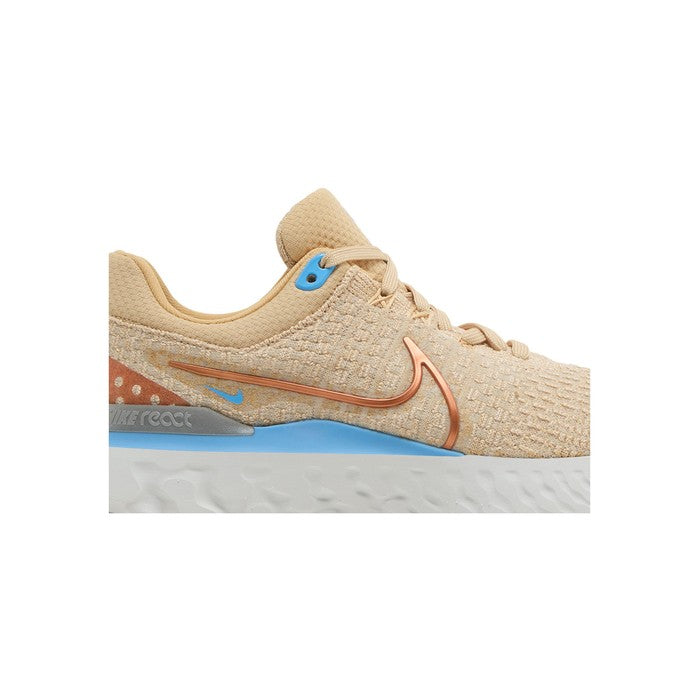 Nike Wmns React Infinity Run Flyknit 3 'Sesame Metallic Copper'