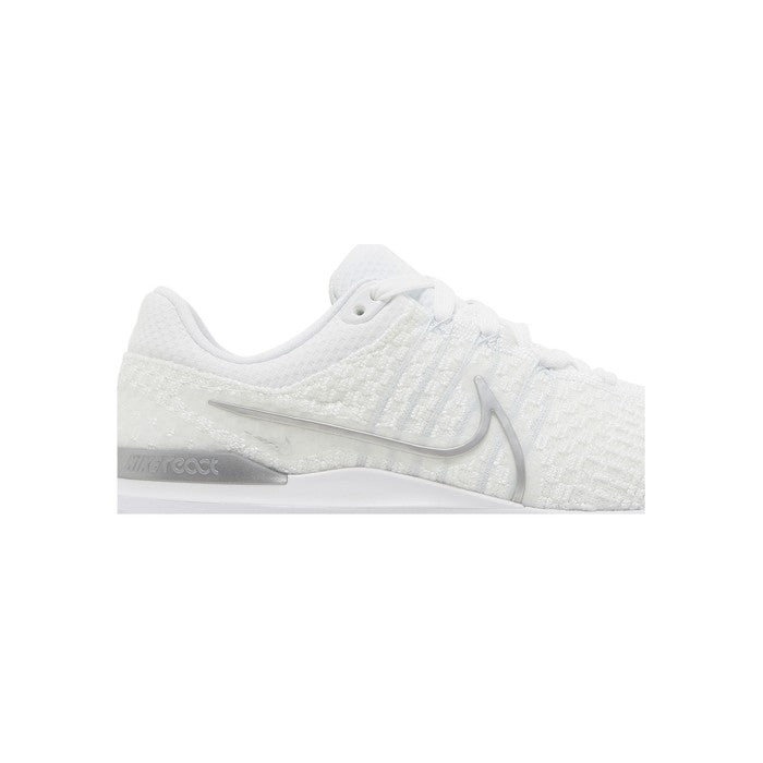 Nike Wmns React Infinity Run Flyknit 3 'White Metallic Silver'
