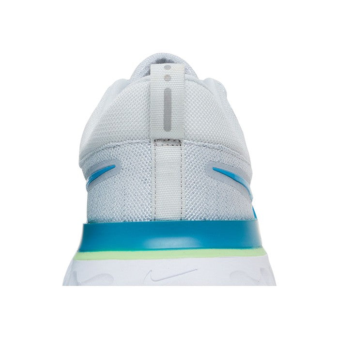 Nike React Infinity Run Flyknit 2 'Pure Platinum Emerald Laser Blue'