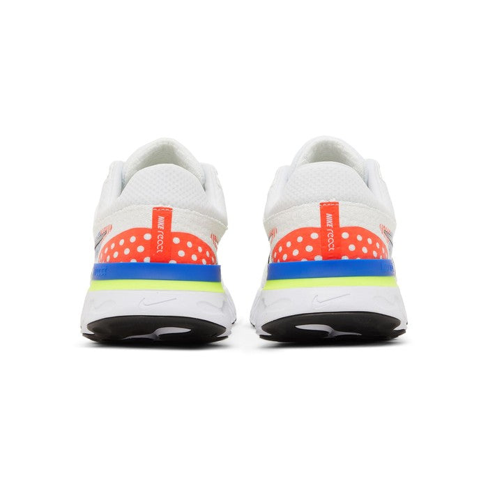 Nike React Infinity Run Flyknit 3 Premium 'White Racer Blue Volt'
