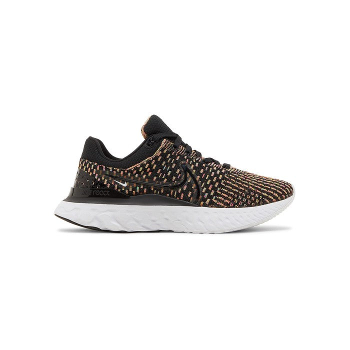Nike Wmns React Infinity Run Flyknit 3 'Black Multi'