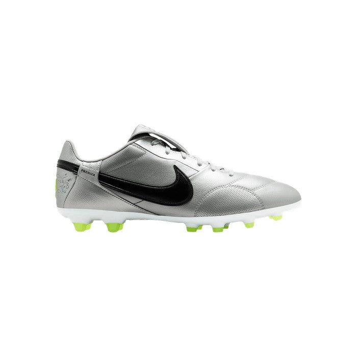 Nike Premier 3 Low FG 'Metallic Silver Volt'