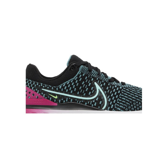Nike Wmns React Infinity Run Flyknit 3 'Black Pink Prime Dynamic Turquoise'