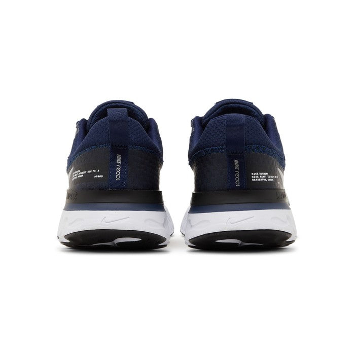 Nike React Infinity Run Flyknit 3 'College Navy Metallic Silver'