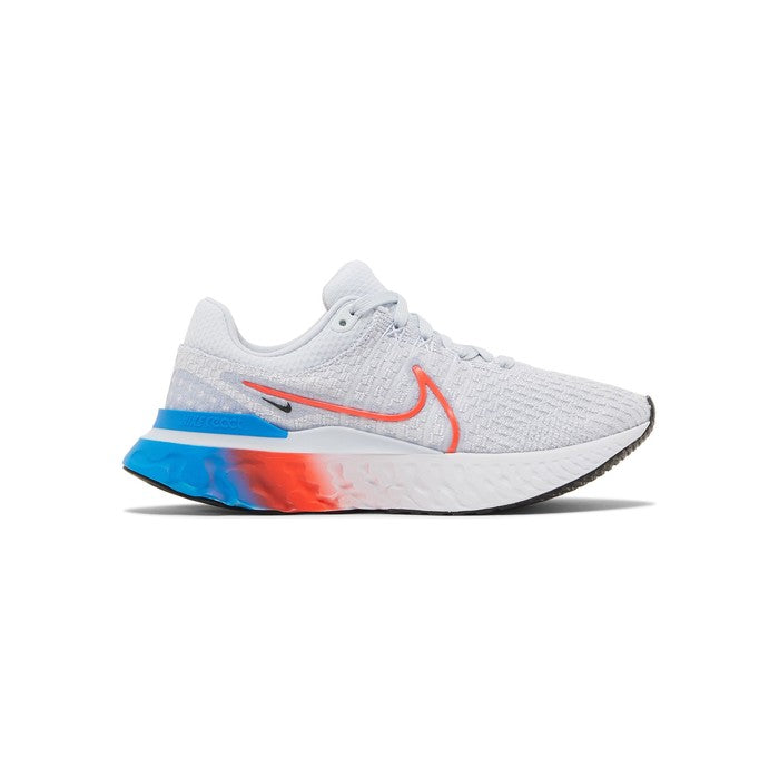 Nike Wmns React Infinity Run Flyknit 3 'Grey Bright Crimson'