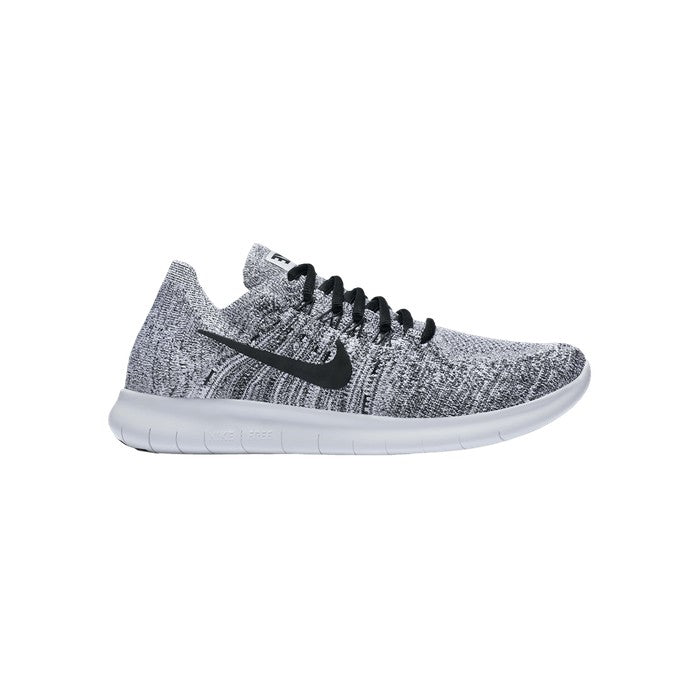Nike Wmns Free RN Flyknit 2017 'White Black Stealth'