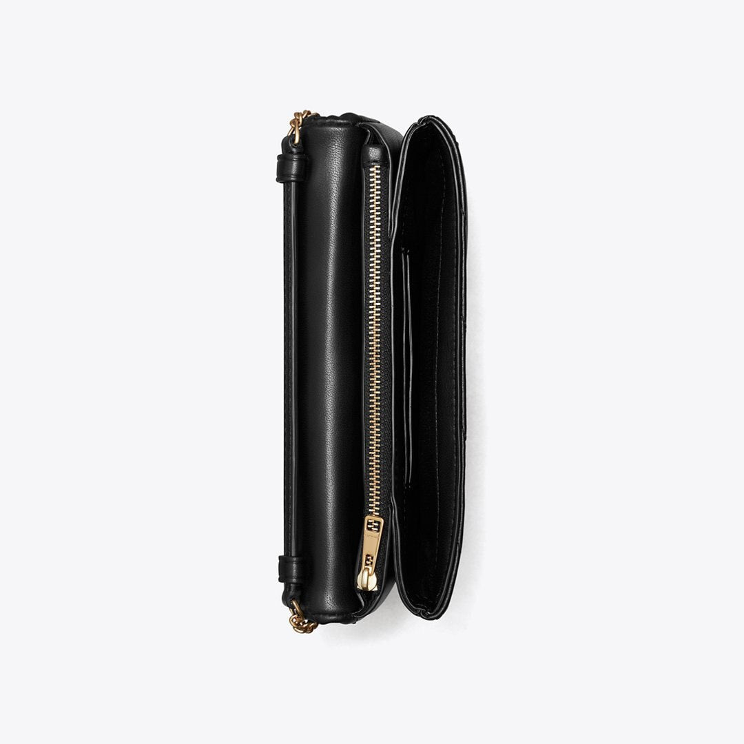 Tory Burch Kira Chevron Crossbody Black