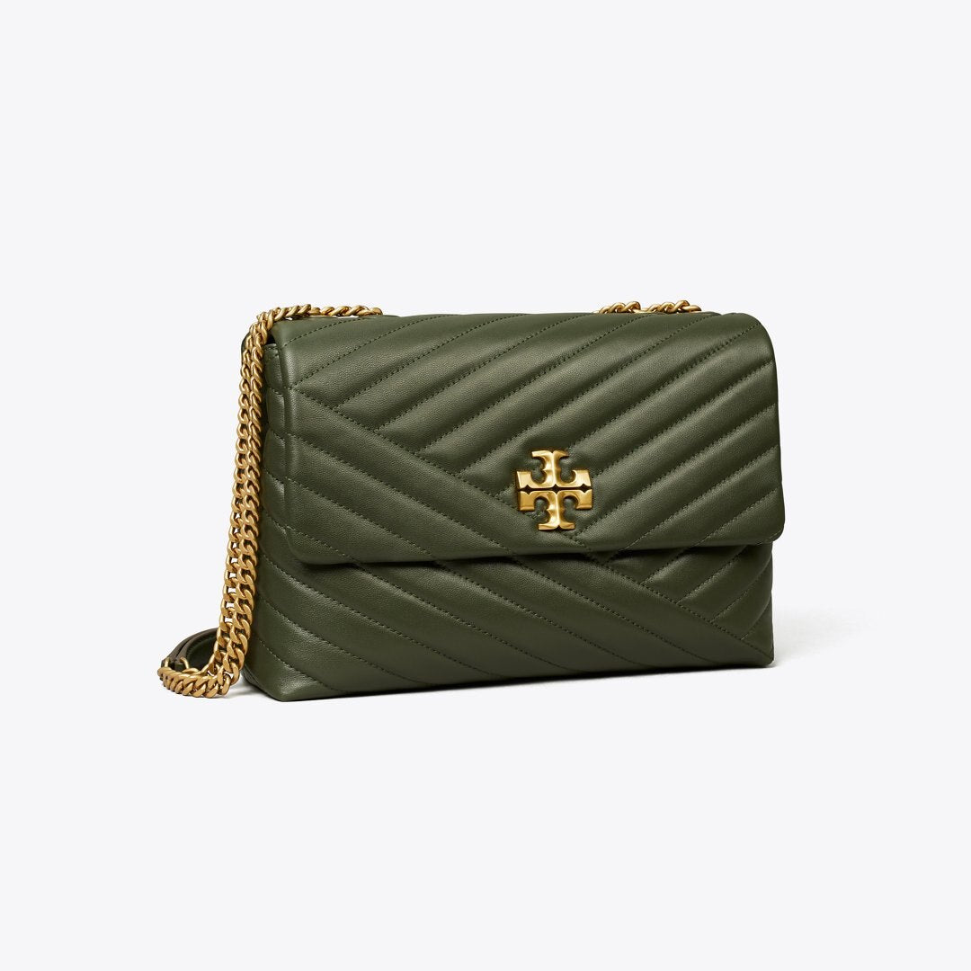 Tory Burch Kira Chevron Shoulder Bag SYCAMORE
