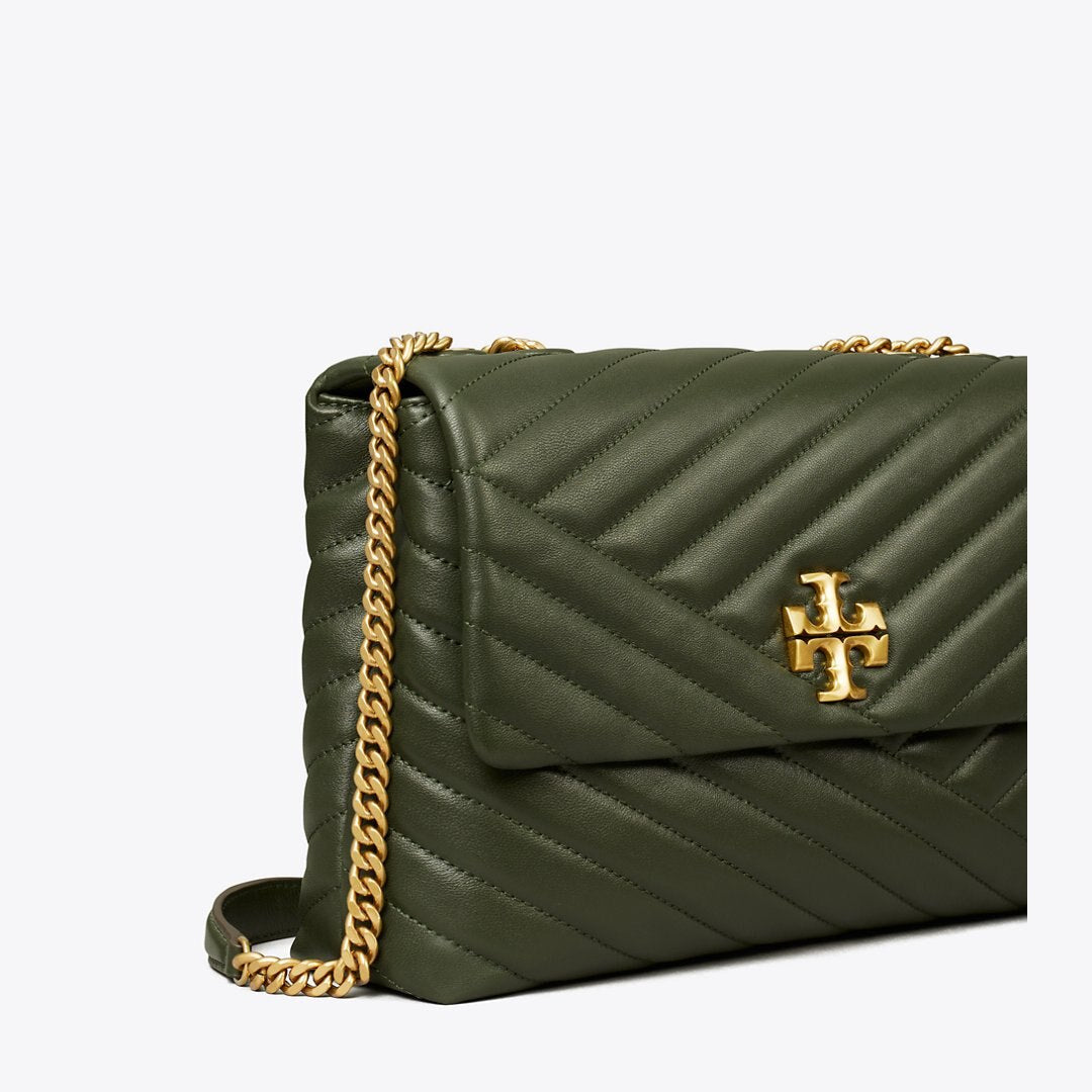 Tory Burch Kira Chevron Shoulder Bag SYCAMORE