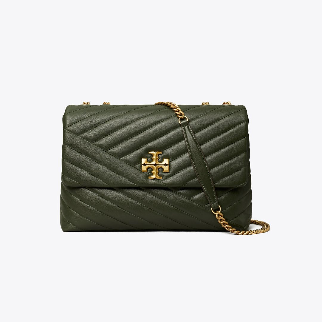 Tory Burch Kira Chevron Shoulder Bag SYCAMORE