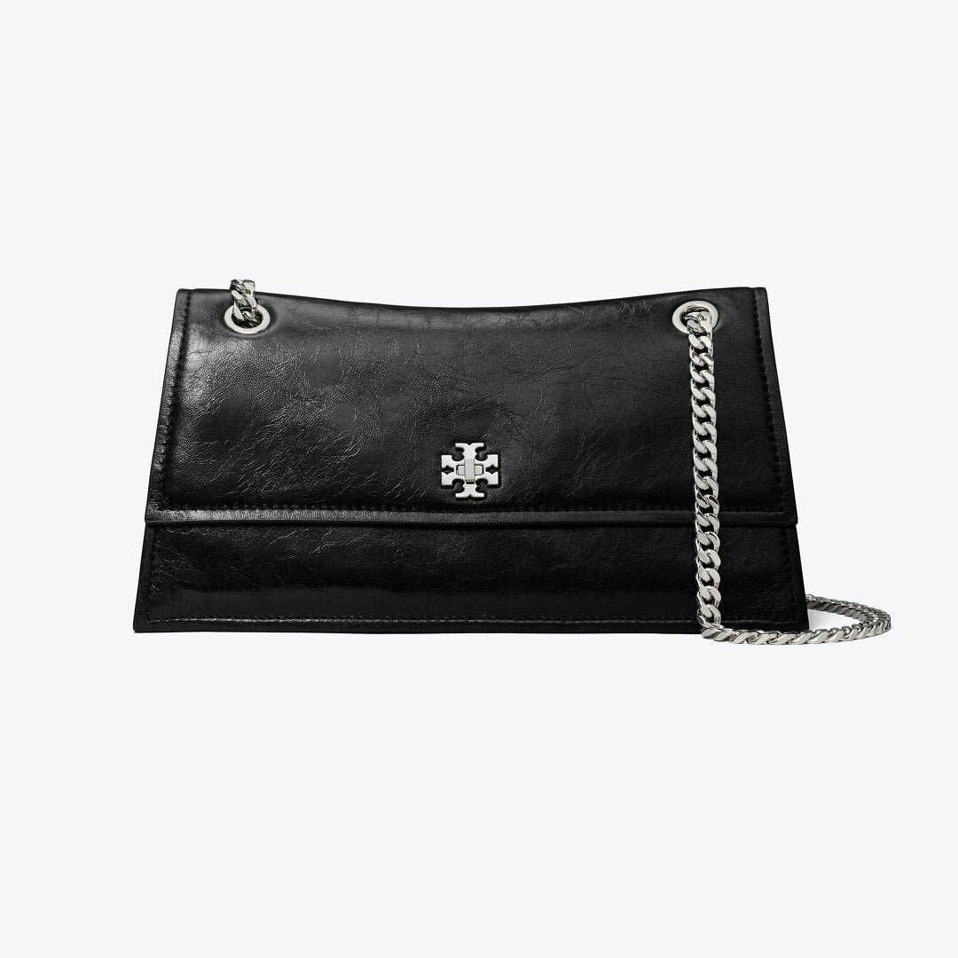 Tory Burch Kira Turnlock Shoulder Bag Black