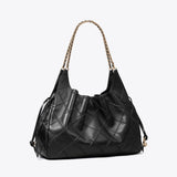 Tory Burch Large Fleming Tote Black
