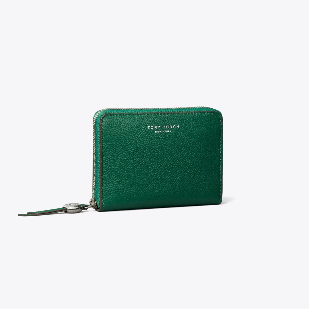 Tory Burch Medium Romy Wallet Dark Kale