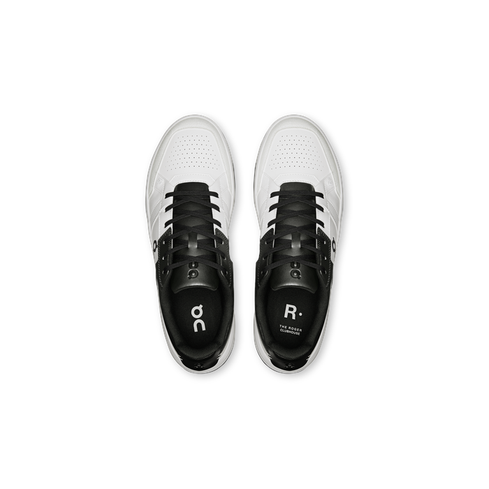 ON Running Men's THE ROGER Clubhouse White | Black - White | Black