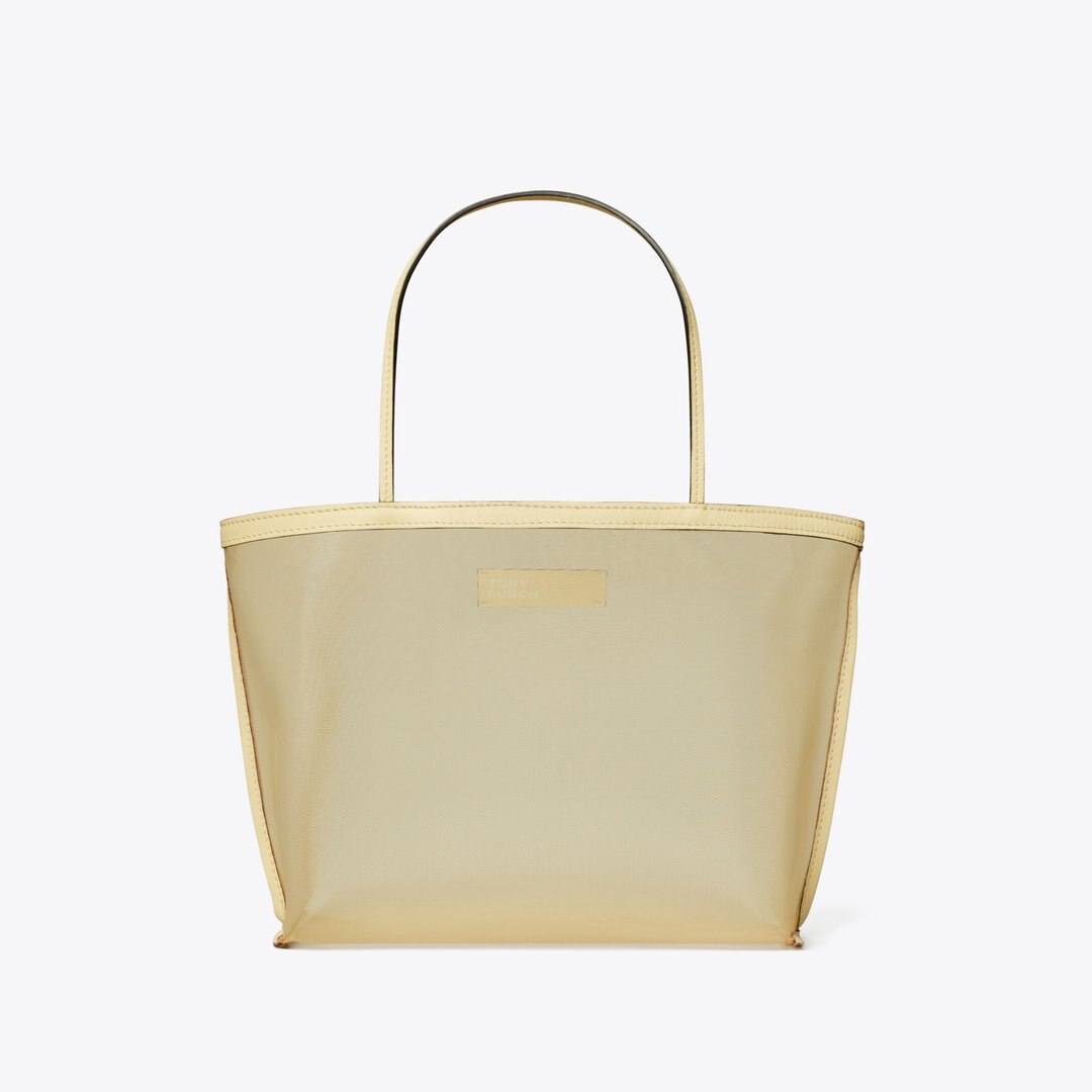 Tory Burch Mesh Tote Warm Sand