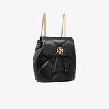 Tory Burch Mini Kira Diamond Quilt Backpack Black