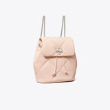 Tory Burch Mini Kira Diamond Quilt Backpack Soft Pink