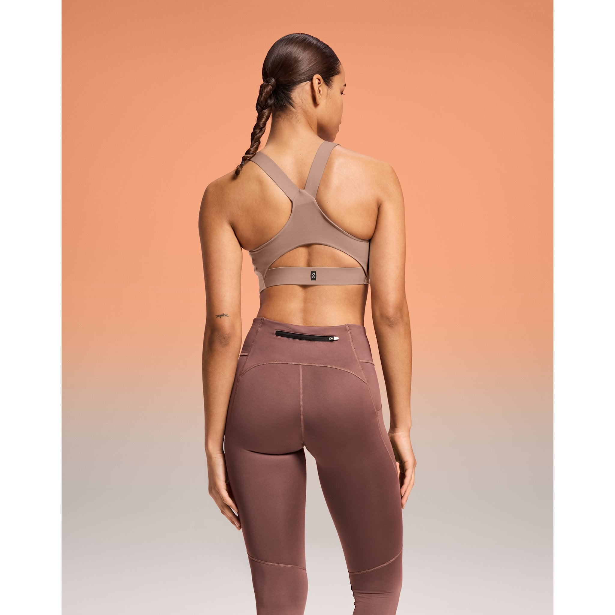 On Performance Flex Bra Cinder | Ash