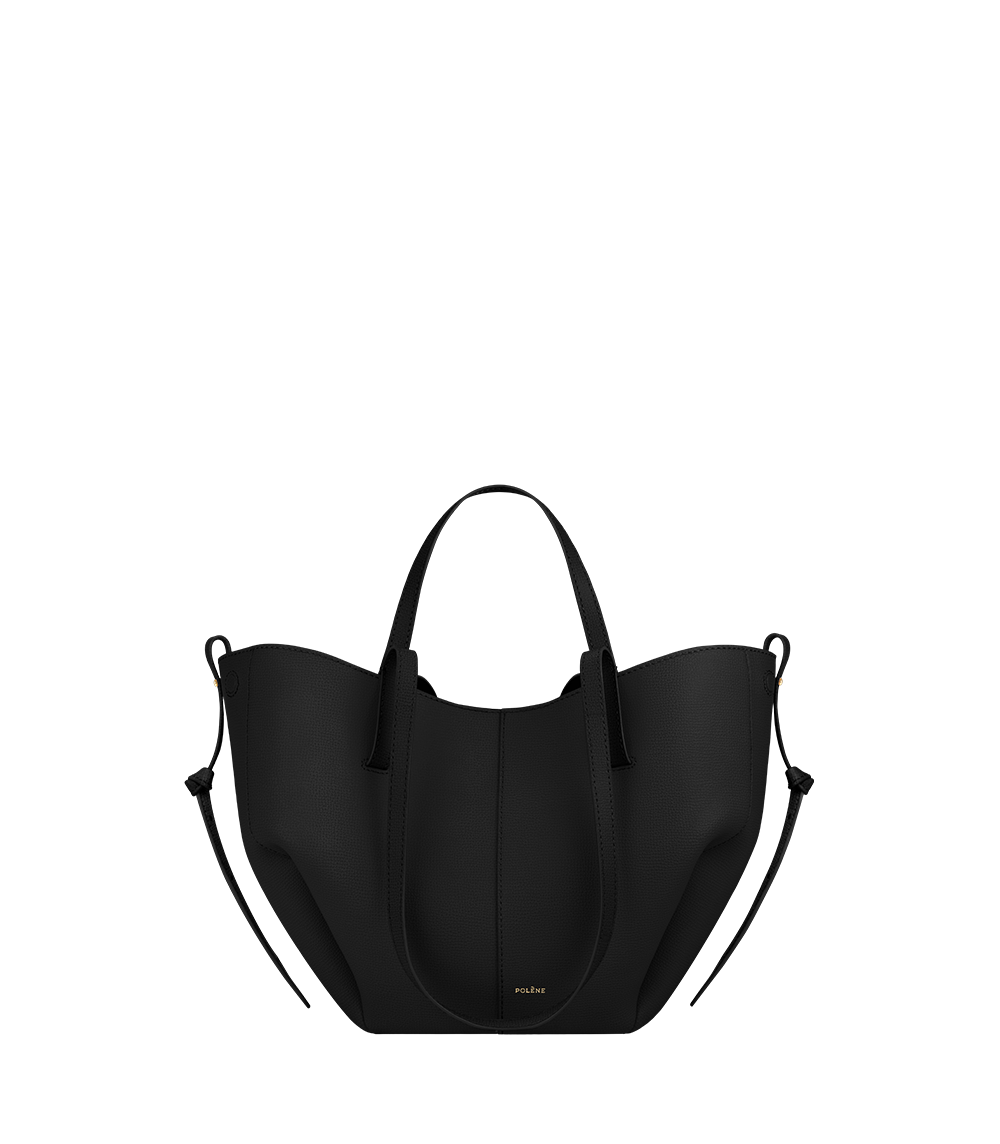 Polene Cyme Mini Textured Black