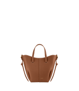 Polene Cyme Tote Nano Textured Camel