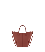 Polene Cyme Tote Nano Textured Terracotta