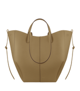 Polene Cyme Tote Textured Smoky Olive