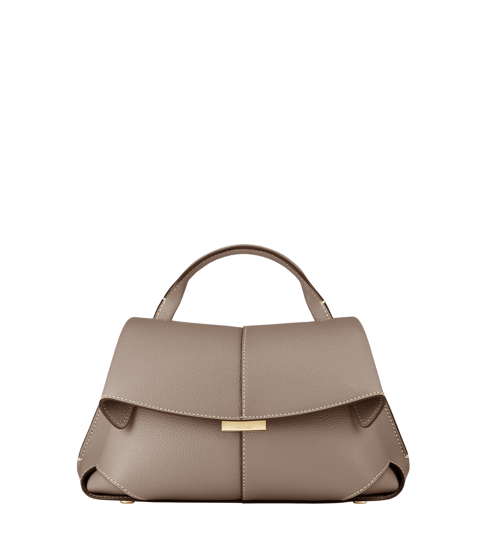 Polene Mokki Mini Textured Taupe