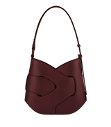 Polene Nodde Hobo Smooth Black Cherry
