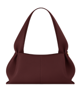 Polene Numero Neuf East West Textured Black Cherry