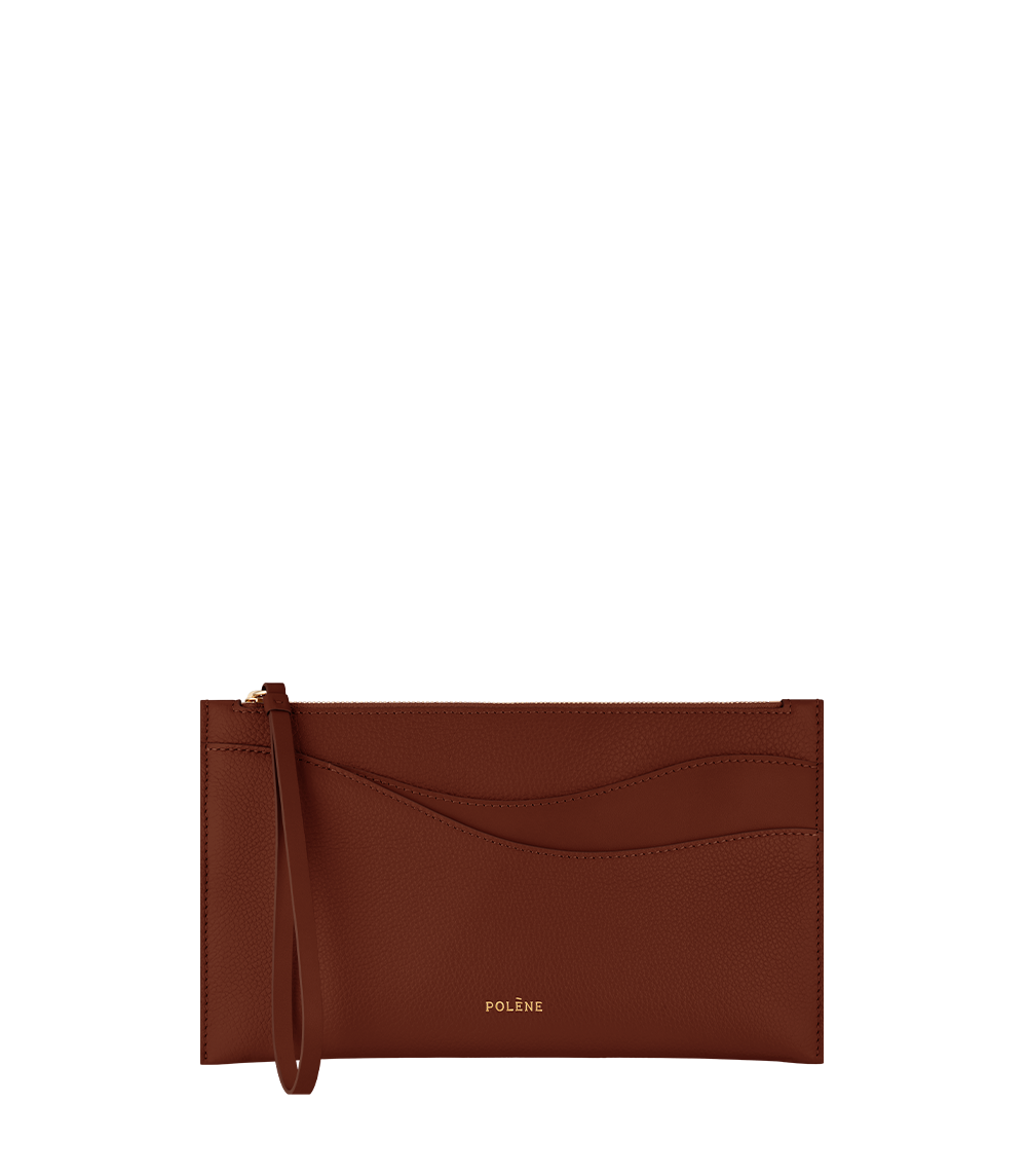 Polene Sierra Pouch - Duo Cognac