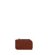 Polene Atla Card Holder - Duo Cognac