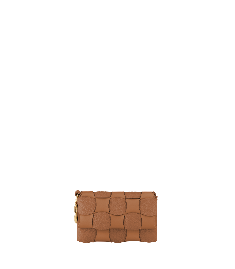 Polene Neiti Card Holder - Duo Camel