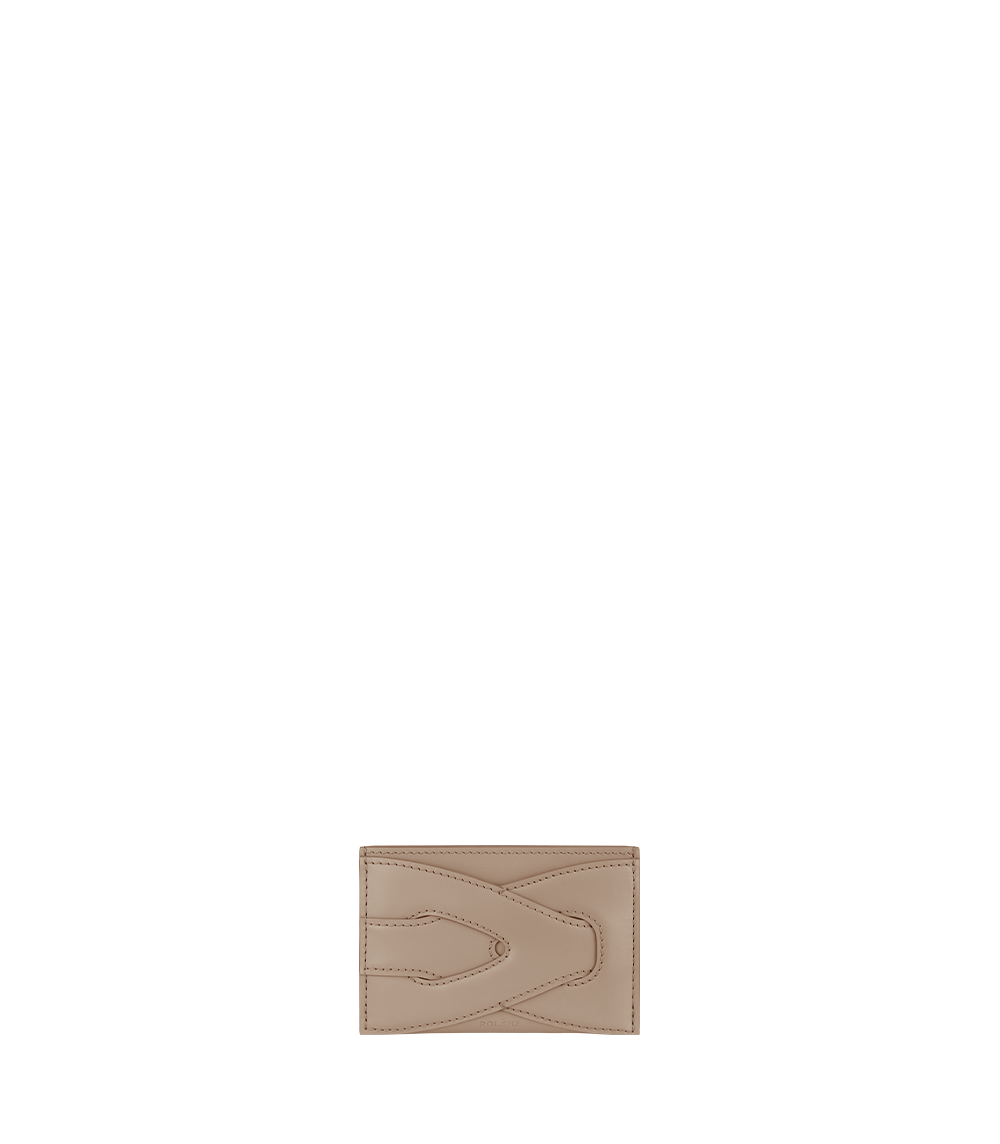 Polene Nodde Card Holder - Taupe