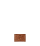 Polene Nodde Card Holder Cognac