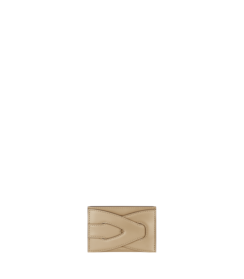 Polene Nodde Card Holder - Sand