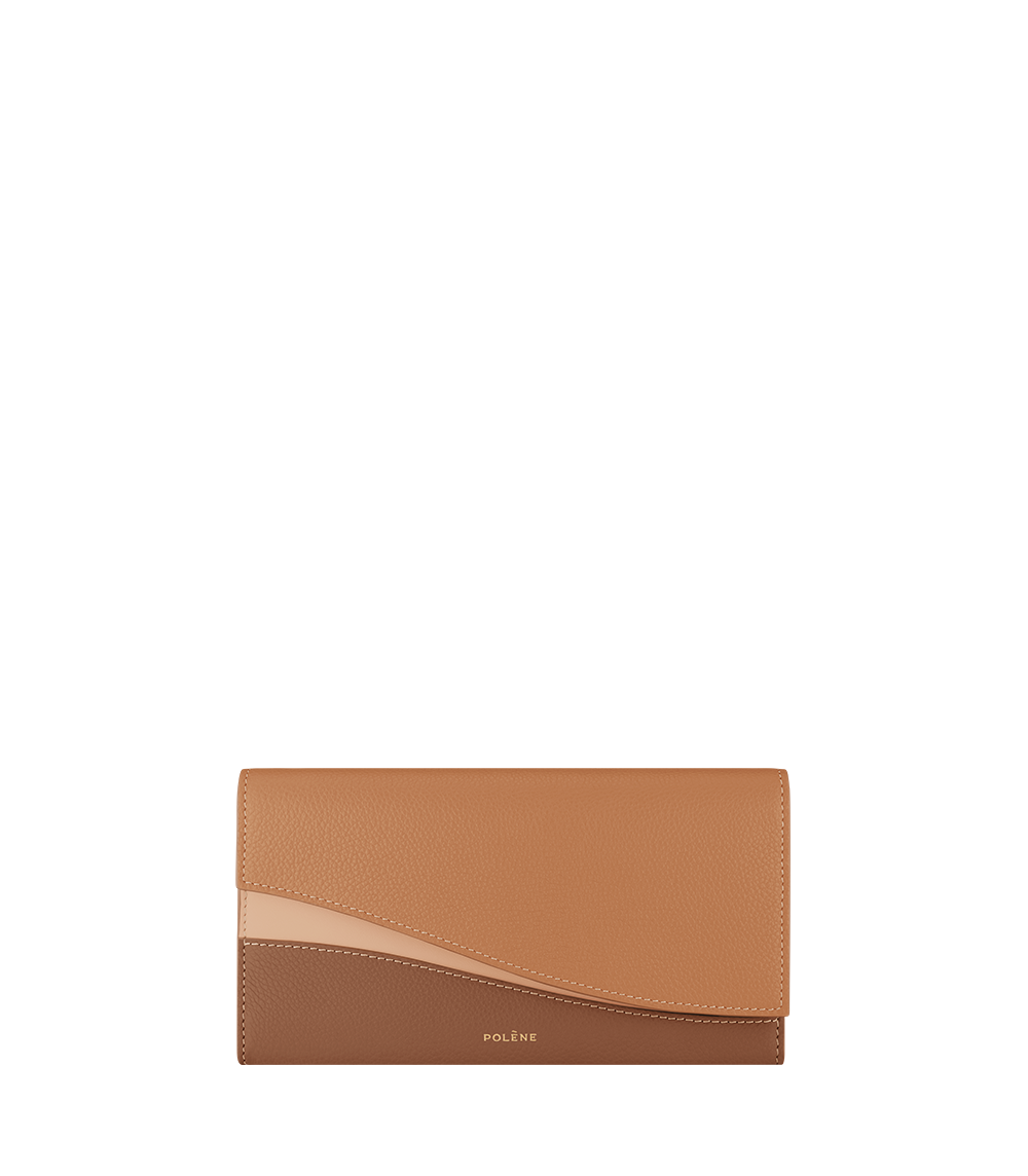 Polene Sierra Wallet - Trio Camel