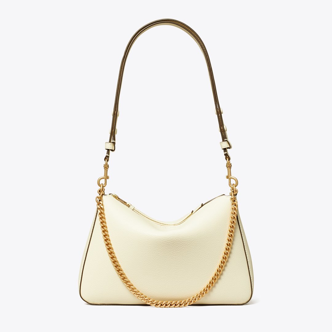Tory Burch Perry Shoulder Bag Warm White