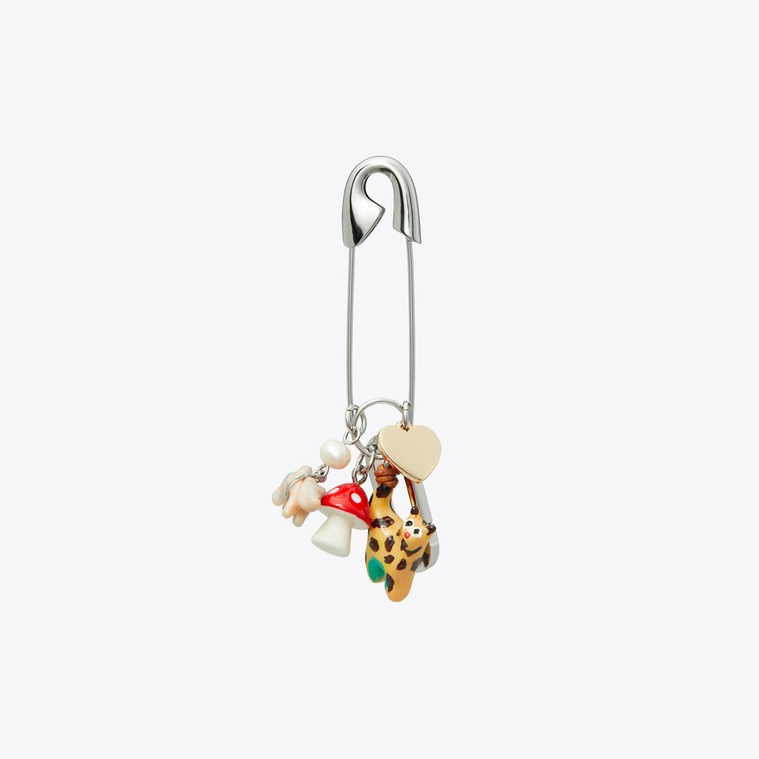Tory Burch Piggie Bag Charm Multi
