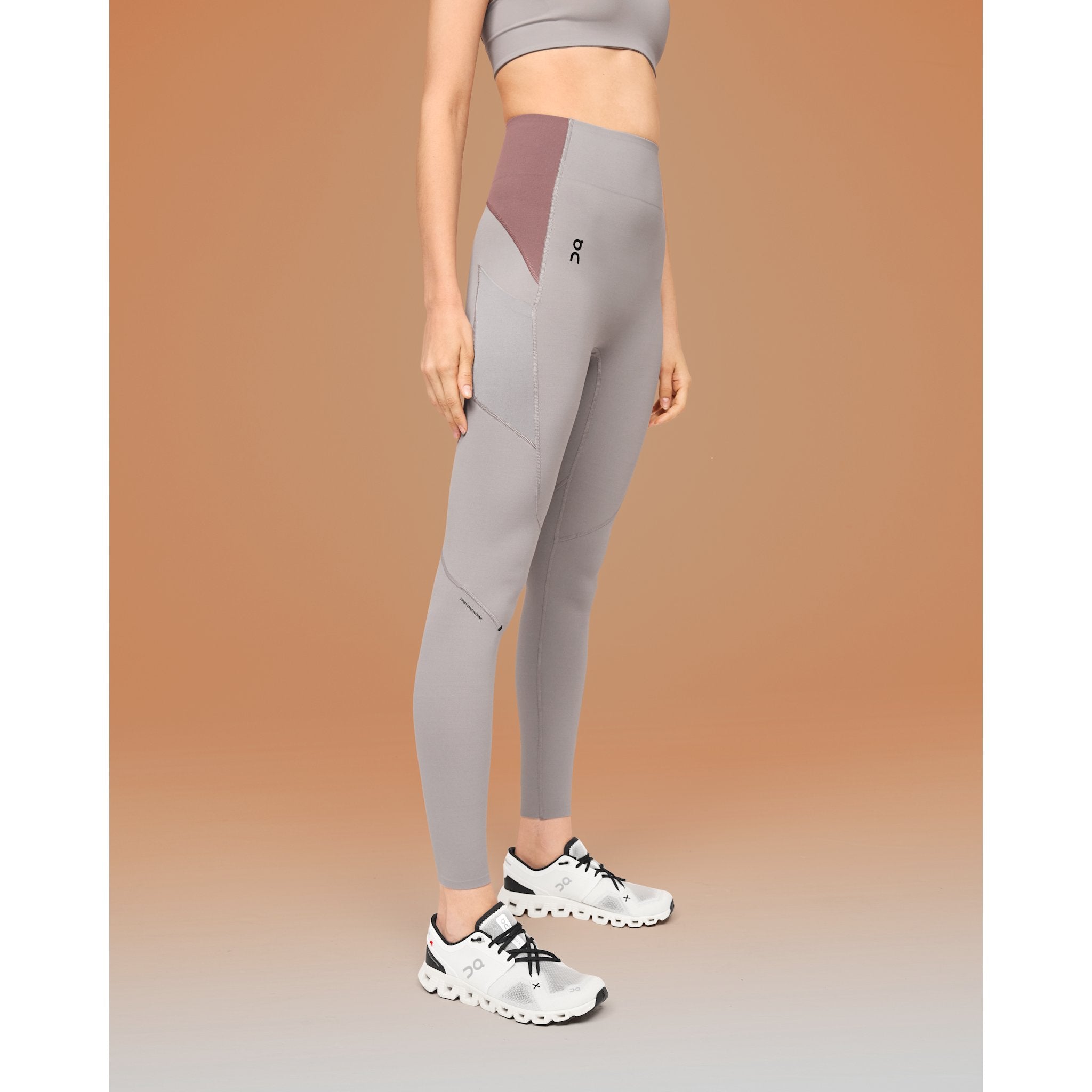 On Movement Tights Long Zinc | Grape