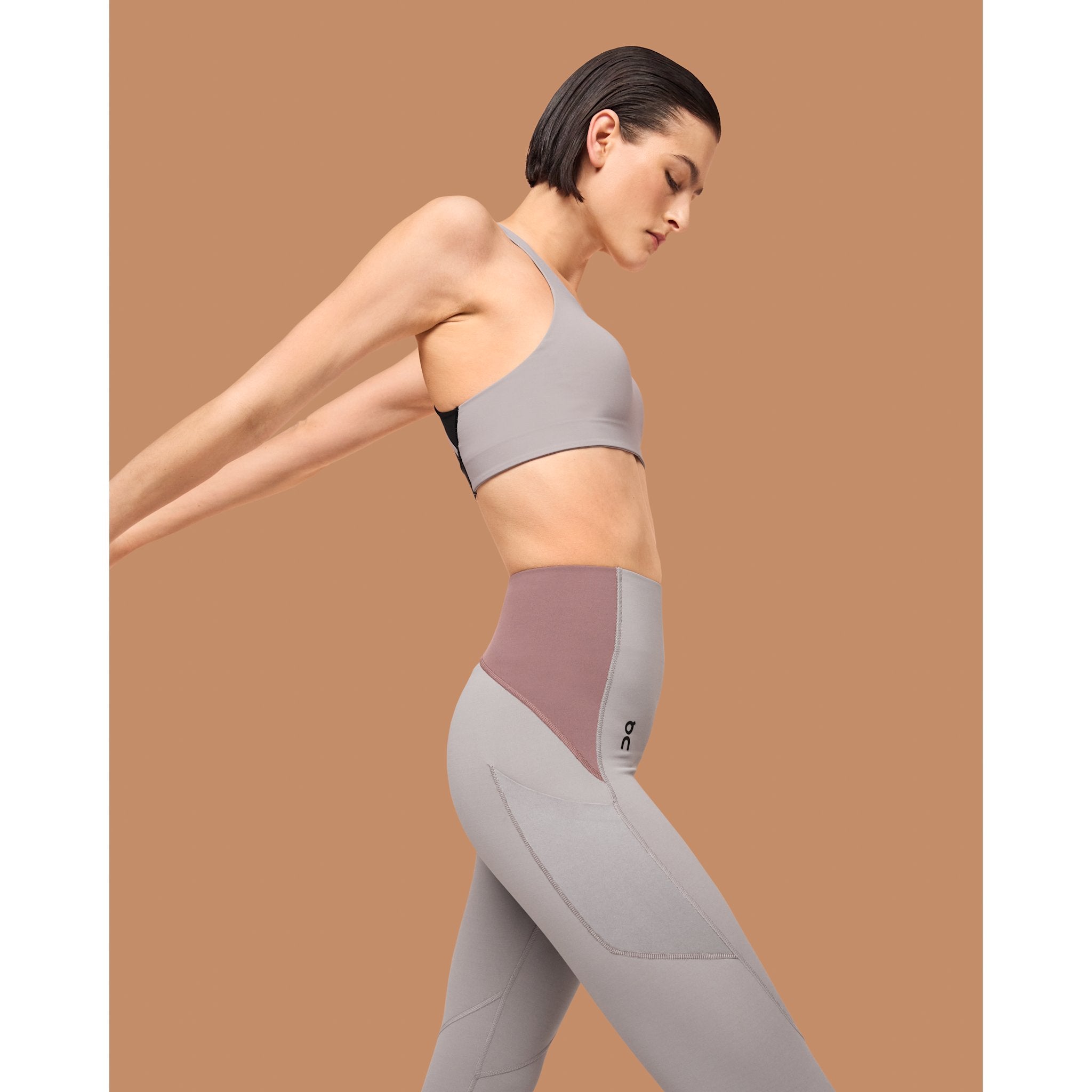 On Movement Tights Long Zinc | Grape