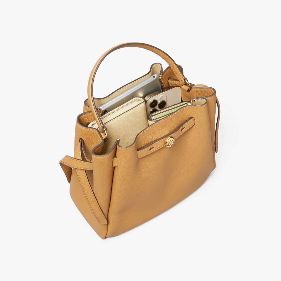Tory Burch Romy Bucket Bag Tiramisu