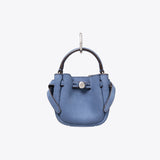 Tory Burch Romy Bucket Bag Charm Soft Blue