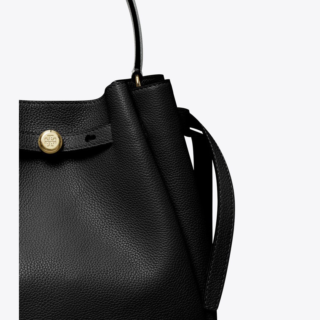 Tory Burch Romy Bucket Bag Black