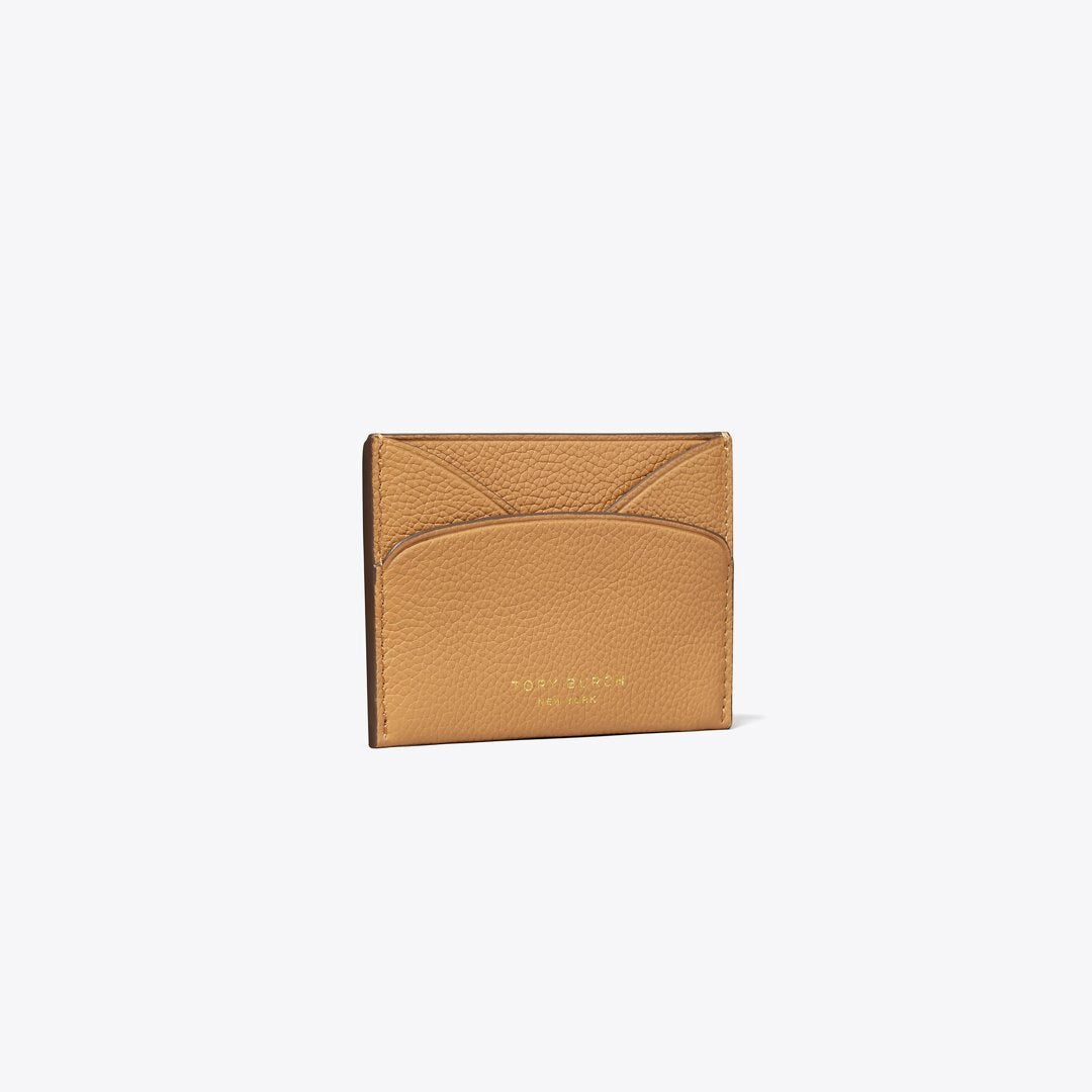 Tory Burch Romy Flat Card Case Tiramisu