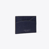 Tory Burch Romy Flat Card Case Midnight