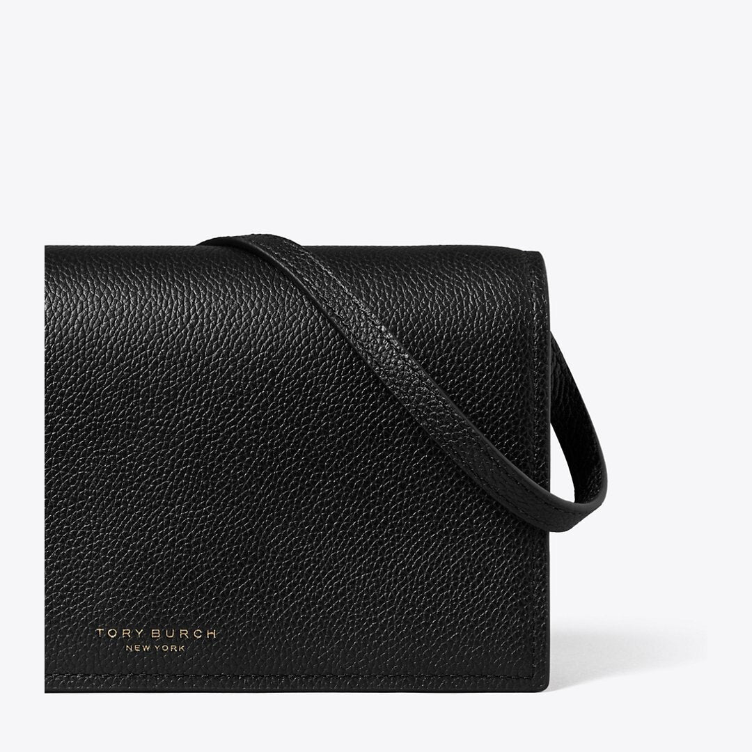 Tory Burch Romy Wallet Crossbody Black